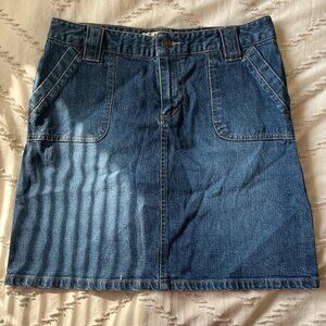 Route 66 Denim Vintage Mini Skirt